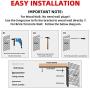 Black Shelf Brackets 12 Inch Heavy Duty Metal Shelf Supports Holders, Rustic Decorative Iron L Angle Brackets for Shelves Wall Mounted (6 Pack)