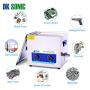 DK SONIC Ultrasonic Cleaner-Commercial Ultrasonic Cleaner with Heater and Basket for Metal Parts,Carburetor,Fuel Injector,Brass,Auto Parts,Engine Parts,Motor Repair Tools,etc (15L, H) DK SONIC Ultrasonic Cleaner-Commercial Ultrasonic Cleaner with Heater and Basket for Metal Parts,Carburetor,Fuel Injector,Brass,Auto Parts,Engine Parts,Motor Repair Tools,etc (15L, H)