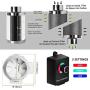 MARS HYDRO Grow Tent Kit Complete 2.3x2.3ft TS1000W LED Grow Light Dimmable Full Specturm Indoor Grow Tent Complete System, 27''x27''x63'' Hydroponics Grow Tent Kit 1680D with 4” Ventilation Kit