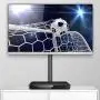 D-Line TV Cable Raceway On-Wall Cord Cover Black | 39 Inch Large Channel to Hide and Conceal Cords, Cables, or Wires | Cable Management | 2” (W) x 1” (H)