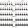 YZDING 30 Pairs Womens High Heel Shoes replacement Tips Pin (8/9/10/11 /12 mm) With Heel Pliers for Repairing Shoes YZDING 30 Pairs Womens High Heel Shoes replacement Tips Pin (8/9/10/11 /12 mm) With Heel Pliers for Repairing Shoes