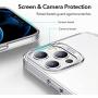 ESR Metal Kickstand Case Compatible with iPhone 12/Compatible with iPhone 12 Pro (2020) [Patented Design] [Two-Way Stand] [Reinforced Drop Protection] Flexible TPU Soft Back, 6.1'' - Clear