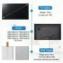 PERLESMITH TV Wall Mount Bracket Full Motion Single Articulating Arm for Most 32-55 Inch LED, LCD, OLED, Flat Curved TVs with Tilt, Swivel and Rotation up to 77lbs VESA 400x400mm PERLESMITH TV Wall Mount Bracket Full Motion Single Articulating Arm for Most 32-55 Inch LED, LCD, OLED, Flat Curved TVs with Tilt, Swivel and Rotation up to 77lbs VESA 400x400mm