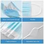 Face Masks, Disposable Face Masks, Breathable Face Mask, Dust Masks 50 Pack