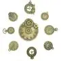 Antiqued Bronze Clock Face Charm Pendant, JIALEEY Wholesale Bulk Lots Mixed Gears Steampunk Charms Pendants DIY for Necklace Bracelet Jewelry Making and Crafting, 100g(38PCS) Antiqued Bronze Clock Face Charm Pendant, JIALEEY Wholesale Bulk Lots Mixed Gears Steampunk Charms Pendants DIY for Necklace Bracelet Jewelry Making and Crafting, 100g(38PCS)