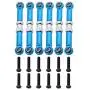 Hobbypark 6PCS Adjustable Aluminum Steering Linkage Servo Link Pull Rod Turnbuckle A959-03 Metal for WLtoys A959 A969 A979 1/18th RC Car Upgrade Parts Hobbypark 6PCS Adjustable Aluminum Steering Linkage Servo Link Pull Rod Turnbuckle A959-03 Metal for WLtoys A959 A969 A979 1/18th RC Car Upgrade Parts