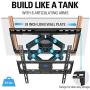 Mounting Dream TV Mount Full Motion TV Wall Mounts for 26-55 inch, Some up to 65 inch LED, LCD Flat Screen TV, Wall Mount Bracket up to VESA 400 x 400mm 99 lbs. Fits 16”, 18”, 24” Wood Studs MD2380-24