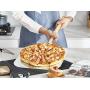 Befano Detachable Metal Pizza Peel 14 x 12 Inch Large Aluminum Pizza Peel with Pizza Cutter for Grill Oven
