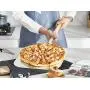 Befano Detachable Metal Pizza Peel 14 x 12 Inch Large Aluminum Pizza Peel with Pizza Cutter for Grill Oven