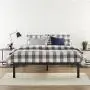 Zinus Mia Modern Studio 14 Inch Platform 1500 Metal Bed Frame / Mattress Foundation / No Box Spring Needed / Wooden Slat Support / Good Design Award Winner / Black, Queen Zinus Mia Modern Studio 14 Inch Platform 1500 Metal Bed Frame / Mattress Foundation / No Box Spring Needed / Wooden Slat Support / Good Design Award Winner / Black, Queen