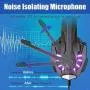 BENGOO G9000 Stereo Gaming Headset for PS4, PC, Xbox One Controller, Noise Cancelling Over Ear Headphones with Mic, LED Light, Bass Surround, Soft Memory Earmuffs (Purple) BENGOO G9000 Stereo Gaming Headset for PS4, PC, Xbox One Controller, Noise Cancelling Over Ear Headphones with Mic, LED Light, Bass Surround, Soft Memory Earmuffs (Purple)
