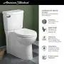 American Standard 2988101.020 Cadet 3 FloWise 2-Piece 1.28 GPF Single Flush Right Height Round Front Toilet with Concealed Trapway, White