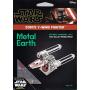 Fascinations Metal Earth Star Wars Rise of Skywalker Zoriis Y-Wing Fighter 3D Metal Model Kit