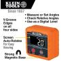 Klein Tools 935DAG Digital Electronic Level and Angle Gauge, Measures 0 - 90 and 0 - 180 Degree Ranges, Measures and Sets Angles