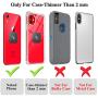 Wireless Charging Compatible Phone Metal Plate, eSamcore Phone Magnet Sticker for Magnetic Car Phone Mount Holder & Cradle & Stand for [Vent] [CD] [Windshield] [Dashboard] 1.7 X 1.7 Inch [2-Pack]