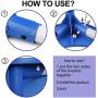 Holidaywoo 15 Pcs Plastic Pool Joint Pins for Intex Above Ground Pool 13-24 (2015 & Before) Metal Frame Pools with Extra 15 pcs Rubber Seals Pool Replacement Parts (2.36in)