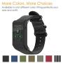 Fintie Band Compatible with Garmin VIVOACTIVE HR, Soft Nylon Sport Straps Adjustable Replacement Watch Bands with Metal Buckle Wristband Compatible Garmin Vivoactive HR Sports GPS Smart Watch, Black