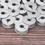 EBTOOLS Metal Bobbin, Bobbin, Durable Thread Bobbin, Lightweight for Industrial Sewing Machine Computer Flat Cars Smooth Easy to Install EBTOOLS Metal Bobbin, Bobbin, Durable Thread Bobbin, Lightweight for Industrial Sewing Machine Computer Flat Cars Smooth Easy to Install
