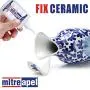 MITREAPEL Super CA Glue (1.75 oz.) with Spray Adhesive Activator (6.75 fl oz.) - Crazy Craft Glue for Wood, Plastic, Metal, Leather, Ceramic - Cyanoacrylate Glue for Crafting and Building (1 Pack)