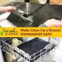 Grill mat Set of 3 - Non Stick BBQ Grill Sheets Reusable - Grill Pads Nonstick - Baking Grilling Mats Compatible with Charcoal Gas Weber Charbroil Traeger Grills - Outdoor Barbecue Accessories Black