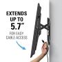 Sanus Advanced Tilt Premium TV Wall Mount for 46” – 90” Flat-Panel TVs - VLT6-B1