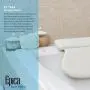Epica 2X-Thick Luxury Spa Bath Pillow, SuperGrip Suction Cups Epica 2X-Thick Luxury Spa Bath Pillow, SuperGrip Suction Cups