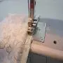 YEQIN Sewing 2 Sides Zipper Foot Snap-on #7306 for Brother Janome Singer Juki Sewing Machine
