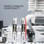 Vetroo L5 White Low Profile CPU Air Cooler for AMD Ryzen AM4/Intel LGA1200 115X w/ 5 Heatpipes and 120mm Quiet PWM Fan