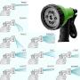 SPECILITE Heavy Duty 304 Stainless Steel Garden Hose 75ft, Outdoor Metal Water Hoses with Nozzle & 10 Pattern Spray Nozzle for Never Kink & Tangle, Puncture Resistant, Flexible, Portable