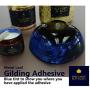 Gilding Adhesive 120ml, Professional Quality, Water Based Gold Leaf Sheets Size