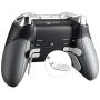 eXtremeRate 4 pcs Metal Stainless Steel Paddles Hair Trigger Locks Replacement Parts Video Games Accessories Kits for Xbox One Elite, Elite Seies 2 Controller