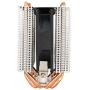 CPU Cooler LED Fan CPU Cooler Dual Fan PC Heatsink, Outstanding Cooling Performance