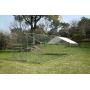 walsport Large Chicken Coop Walk-in Metal Hen Cage with Waterproof Cover, Enclosure Playpen for Backyard Farm Outdoor