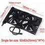 GDSTIME Graphic Card Fans, Graphics Card Cooler, Video Card Cooler, PCI Slot Dual 90mm 92mm Fans, VGA Cooler