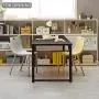 BOSSIN Office Small Desk 39Computer PC Table Study Writing Table for Home Office, Modern Simple Style PC Desk, Black Metal Frame Small Place (Black) BOSSIN Office Small Desk 39Computer PC Table Study Writing Table for Home Office, Modern Simple Style PC Desk, Black Metal Frame Small Place (Black)