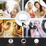 Kshioe 14 Dimmable Led Ring Light, Continuous Lighting Kit Photography Photo Studio Light for Makeup, Camera Smartphone YouTube Video Shooting