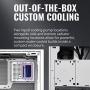 Cooler Master NR200 White SFF Small Form Factor Mini-ITX Case with Vented Panel, Triple-slot GPU, Tool-Free and 360 Degree Accessibility, Without PCI Riser