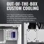 Cooler Master NR200 White SFF Small Form Factor Mini-ITX Case with Vented Panel, Triple-slot GPU, Tool-Free and 360 Degree Accessibility, Without PCI Riser Cooler Master NR200 White SFF Small Form Factor Mini-ITX Case with Vented Panel, Triple-slot GPU, Tool-Free and 360 Degree Accessibility, Without PCI Riser