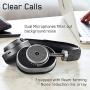 Master & Dynamic MW65 Active Noise-Cancelling (ANC) Wireless Headphones –, Bluetooth Over-Ear Headphones with Mic - Silver Metal/Grey Leather Silver Metal/ Grey Leather