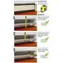 Baseboarders Basic Series Galvanized Steel Easy Slip-On Baseboard Heater Cover in White (6 ft, Cover + L&R End Caps)