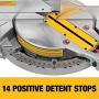 DEWALT 12-Inch Miter Saw, 15-Amp, Single Bevel, Compound (DWS715)