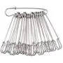 Kissitty 100-Piece Heavy Duty 2.76'' Large Iron Safety Pins Metal Spring Lock Pin Fasteners for Blankets Skirts Kilts Brooch Crafts Making