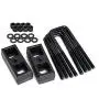 Heavy Metal Suspensions - Fits 1995-1999 Chevrolet Tahoe (4WD) Adjustable 1'' to 3'' Front Torsion Keys + 2'' Rear Blocks + Extended U-Bolts High Strength Carbon Steel Lift Kit Heavy Metal Suspensions - Fits 1995-1999 Chevrolet Tahoe (4WD) Adjustable 1'' to 3'' Front Torsion Keys + 2'' Rear Blocks + Extended U-Bolts High Strength Carbon Steel Lift Kit