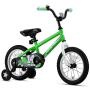 JOYSTAR Pluto Kids Bike with Training Wheels for 12 14 16 18 inch Bike, Kickstand for 18 inch Bike (Black Blue Red Green Orange Pink)