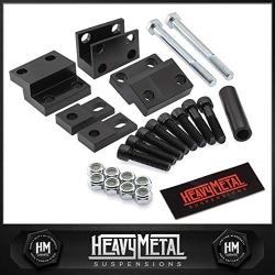 Heavy Metal Suspensions - Differential Drop Kit For 2005-2011 Dodge Dakota (4WD) - Steel Brackets