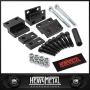 Heavy Metal Suspensions - Differential Drop Kit For 2005-2011 Dodge Dakota (4WD) - Steel Brackets