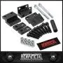 Heavy Metal Suspensions - Differential Drop Kit For 2005-2011 Dodge Dakota (4WD) - Steel Brackets