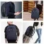 Laptop Backpack with USB Charging Port,Slim Travel Backpack with Laptop Compartment for Men and Women,Water Resistant College School BookBag Computer Bag for Girls and Boys Fits 15.6 In Laptop, Blue Laptop Backpack with USB Charging Port,Slim Travel Backpack with Laptop Compartment for Men and Women,Water Resistant College School BookBag Computer Bag for Girls and Boys Fits 15.6 In Laptop, Blue