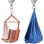 Swing Hangers for Wooden Concrete Swing Set, 2 Pack Heavy Duty 1200 lb Capacity Antirust Stainless Steel Suspension Hooks, 360°Rotate Heavy Bag Hanger for Woss Suspension, Hammock Chair Pod Yoga Swing