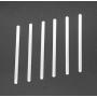 Metal Nose Strip for Masks, 100 PCS Self Stick Adhesive Aluminum Nose Bridge Strips Bendable Flexible Flat Nose Bridge Wire Clip for DIY Handmade Cotton Fabric Cloth Face Mask Making